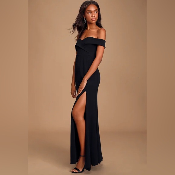 Lulu's Song of Love Off-The-Shoulder Maxi Dress - Picture 3 of 16